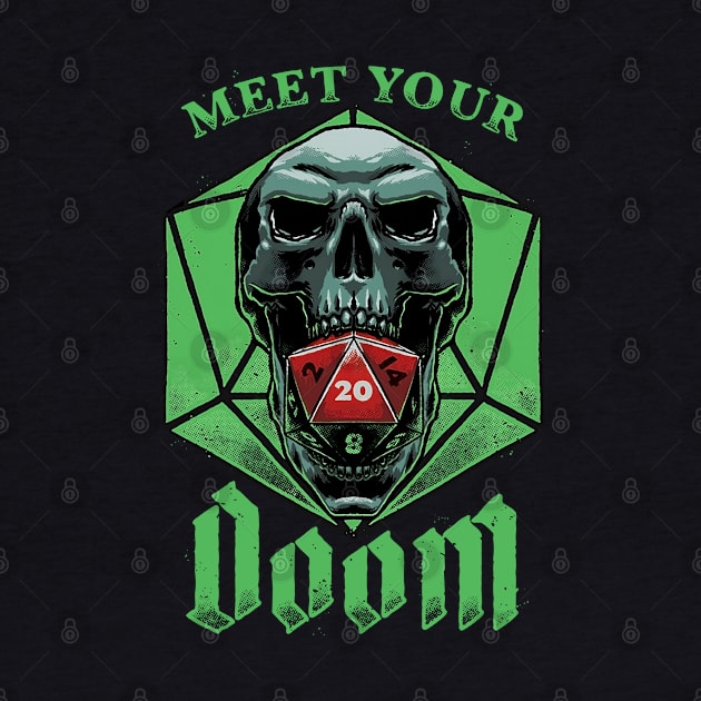 Meet Your Doom by Parody Merch